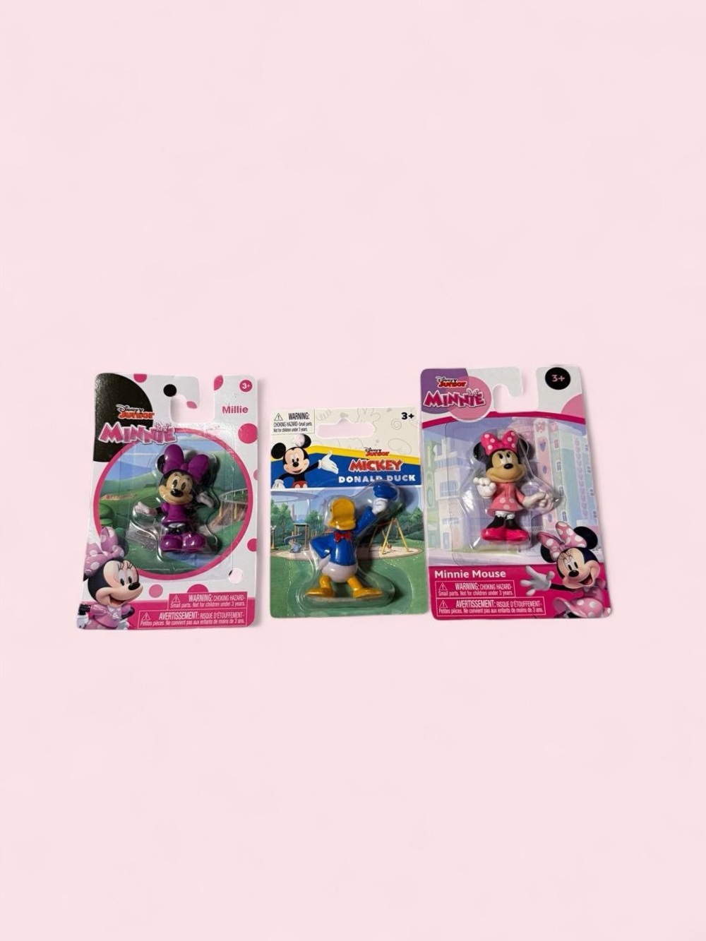 Disney Minnie & Donald Duck & Millie Mouse Collectible Figures or toys